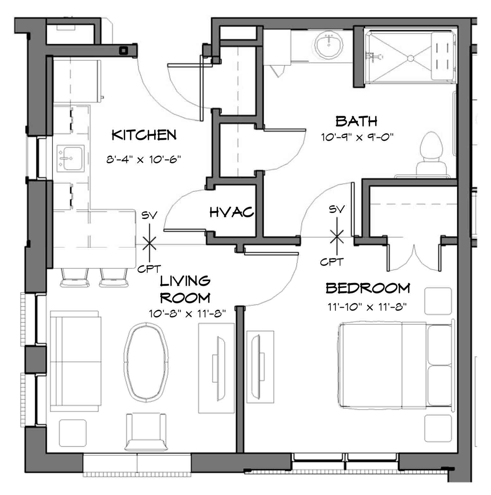 Floor Plans in Personal Care Homes Messiah Lifeways